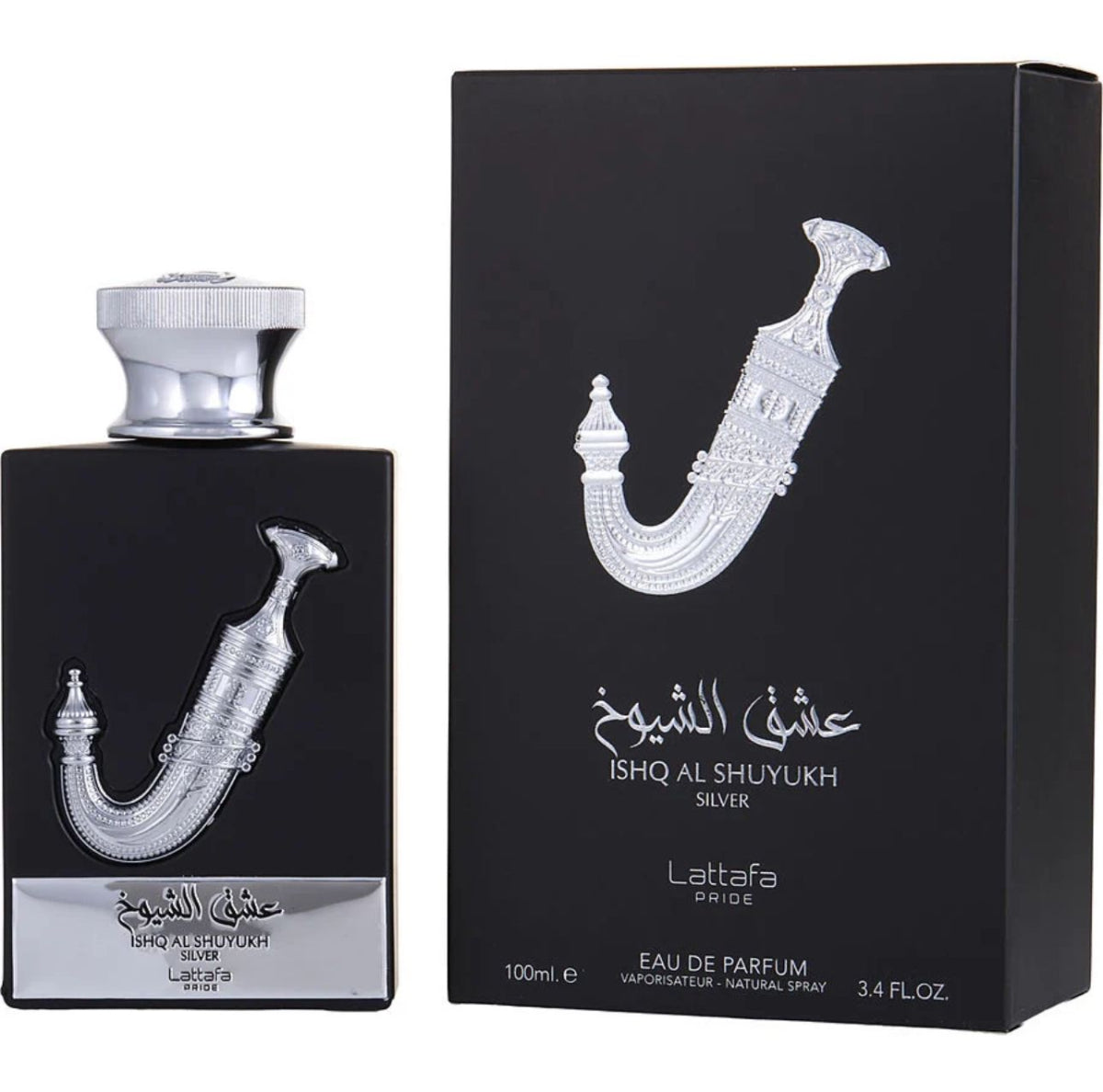 Ishq Al Shuyukh Silver Eau De Parfum Lattafa