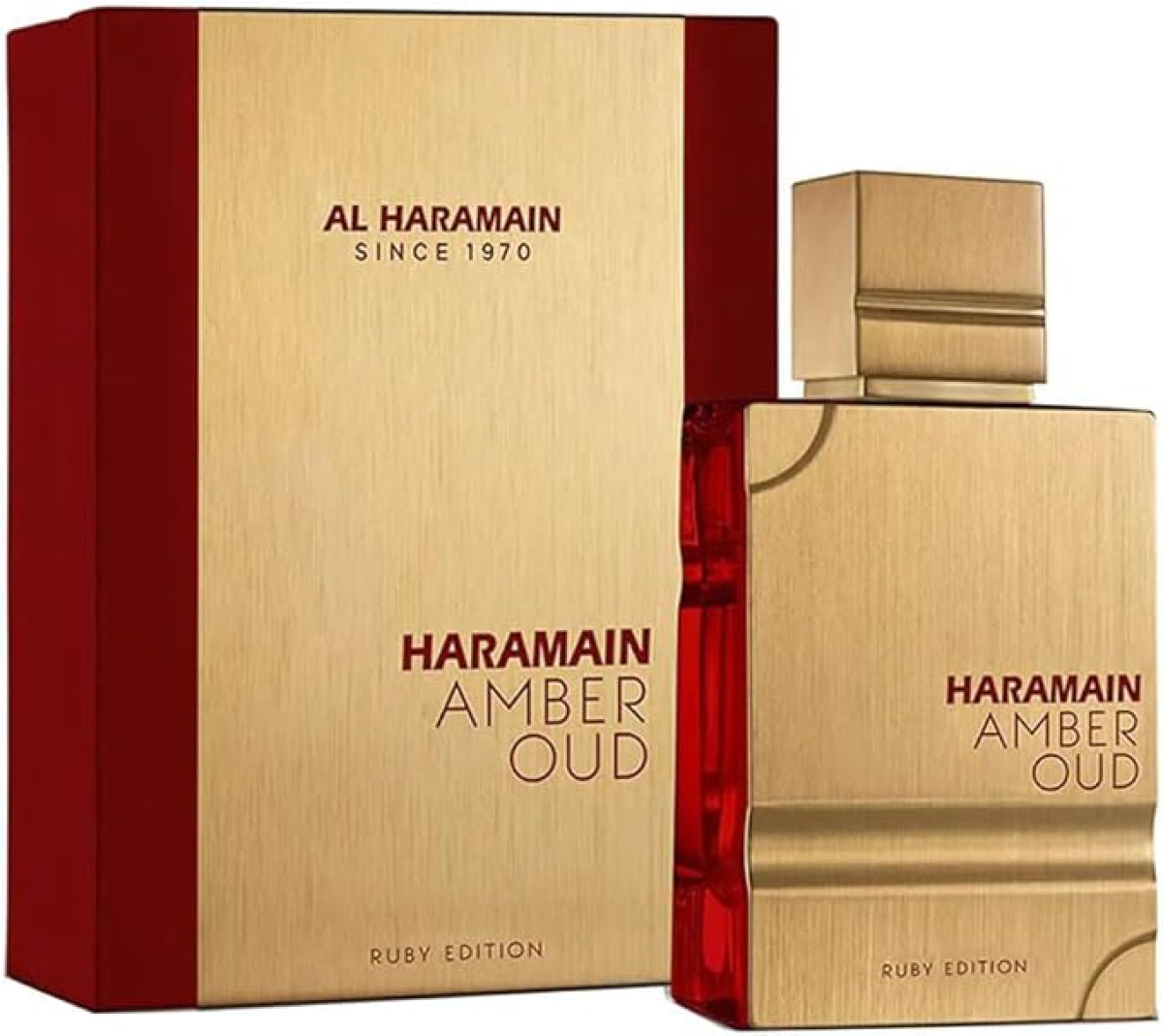 Al Haramain Amber Oud Eau De Parfum Spray (Ruby Edition) Unisex 2.0 Ounce