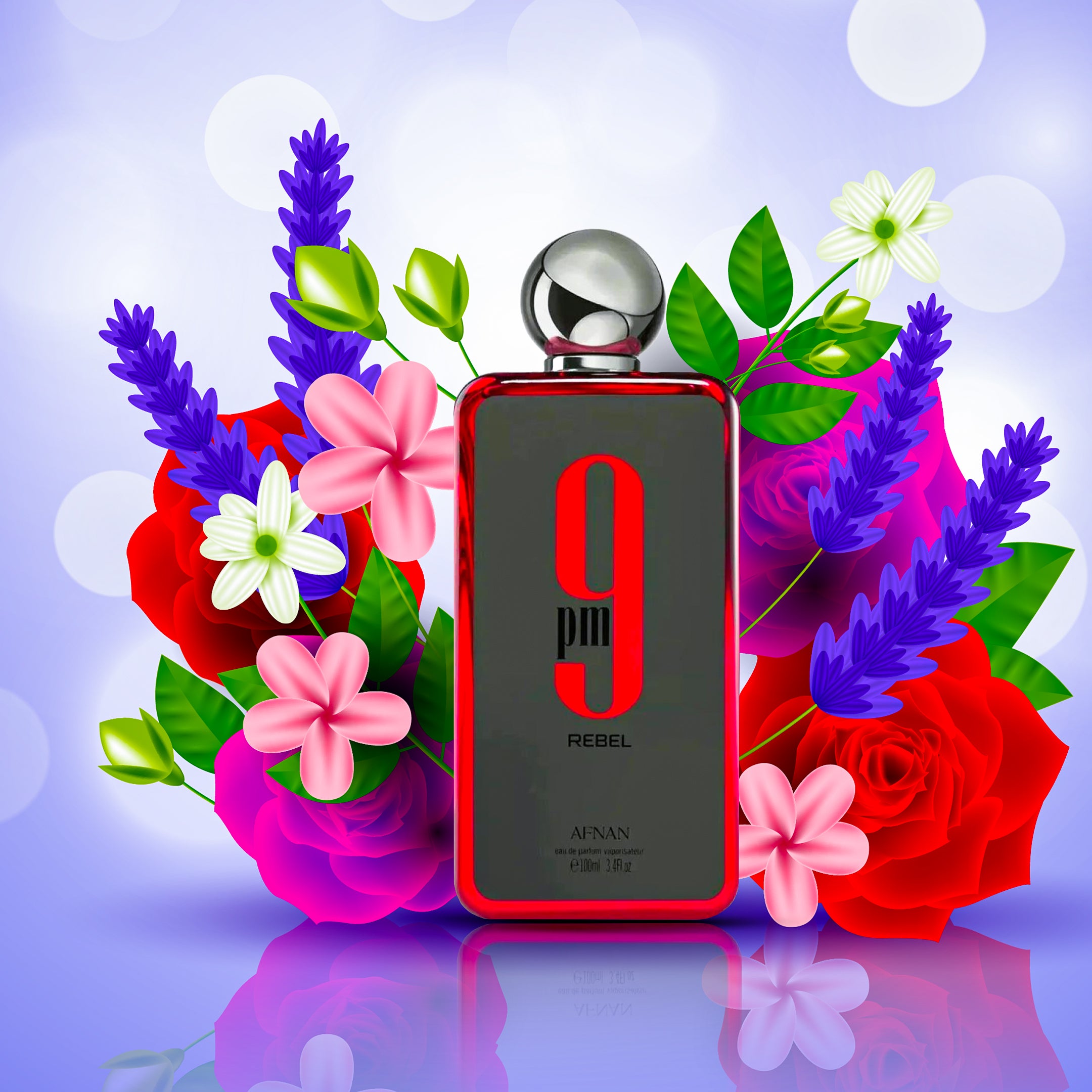 Afnan 9 PM Rebel Eau De Parfum